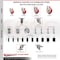 Service Caster 4 Inch 316SS Red Polyurethane Swivel 1-3/4 Inch Expanding Stem Caster Brake SCC-SS316EX20S414-PPUB-RED-TLB-134 - alternate 4